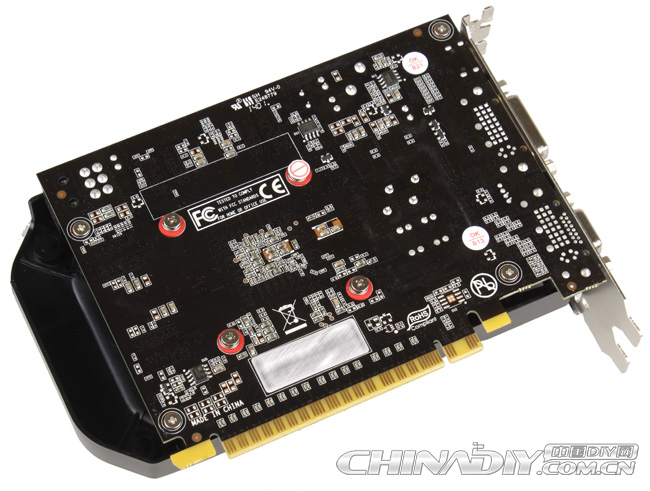 GTX 750 GPU PCB back