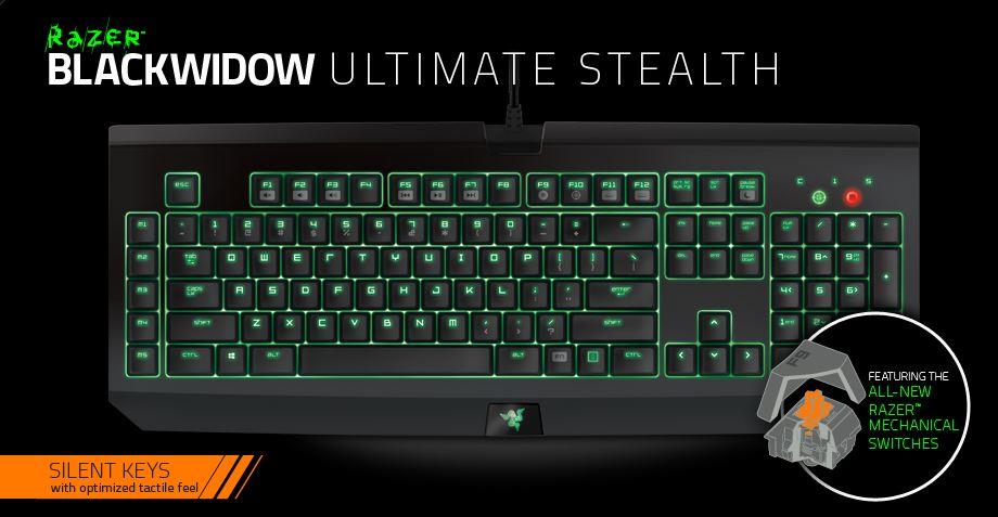 Razer blackwidow ultimate stealth